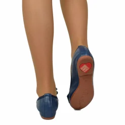 Ballerine in Nappa Beige Elasticizzate con Zeppetta interna