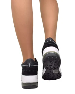 Fornarina Bubble Platform Sneakers with Laces – UP BLACK, 90s Style