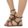 Salento Sandals Slave Gladiator Platinum Insole by Kikkiline