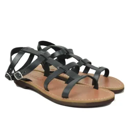 Salento Sandals Slave Gladiator Platinum Insole by Kikkiline
