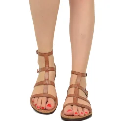 Salento Sandals Slave Gladiator Platinum Insole by Kikkiline