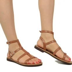 Salento Sandals Slave Gladiator Platinum Insole by Kikkiline